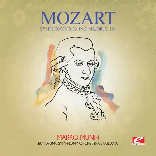 Mozart Symphony No. 23 in D Major K. 181 – COMPACT DISCS