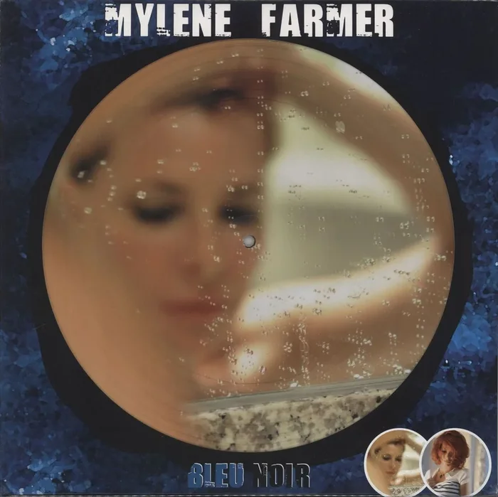 Mylene Farmer Bleu Noir French 2-LP vinyl set