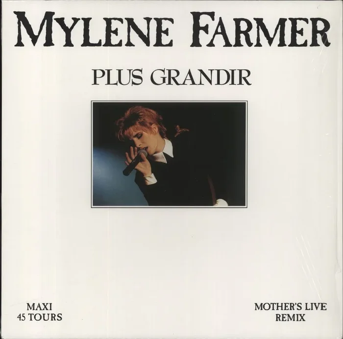 Mylene Farmer Plus Grandir – Live French 12 ” vinyl