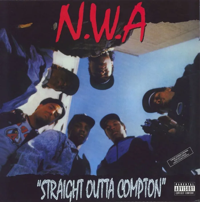 N.W.A. Straight Outta Compton – 180gm – EX UK Vinyl LP