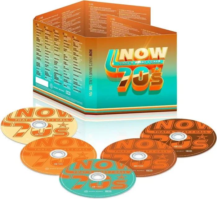 Now That’s What I Call Music NOW That’s What I Call The 70s – Sealed UK 5-CD set