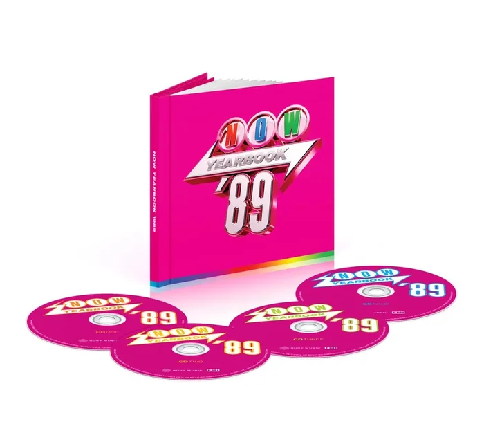 Now That’s What I Call Music NOW Yearbook ’89 – Deluxe Hardcover Edition – Sealed UK 4-CD set