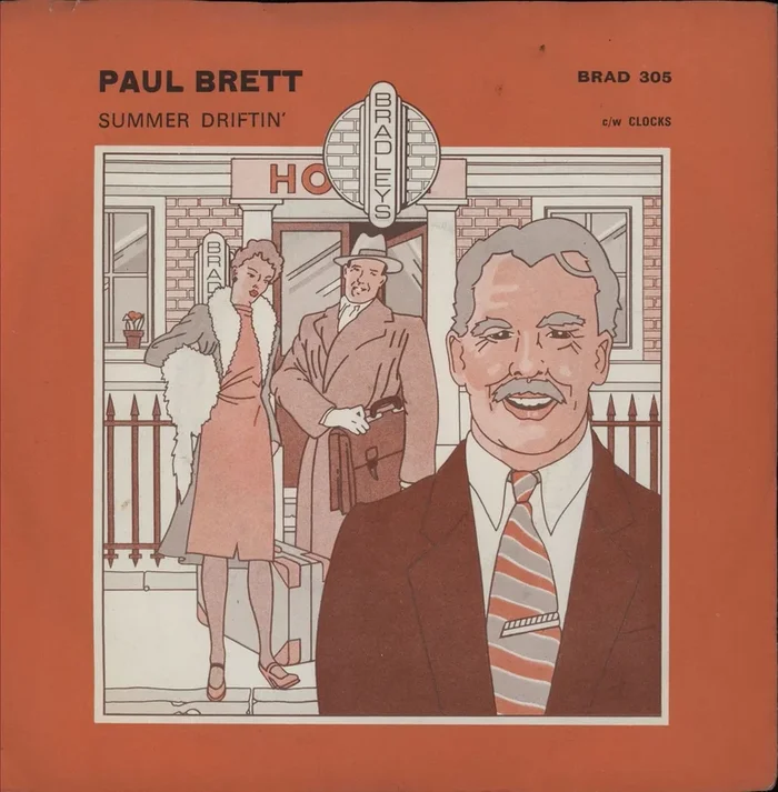Paul Brett Summer Driftin’ UK 7 ” vinyl