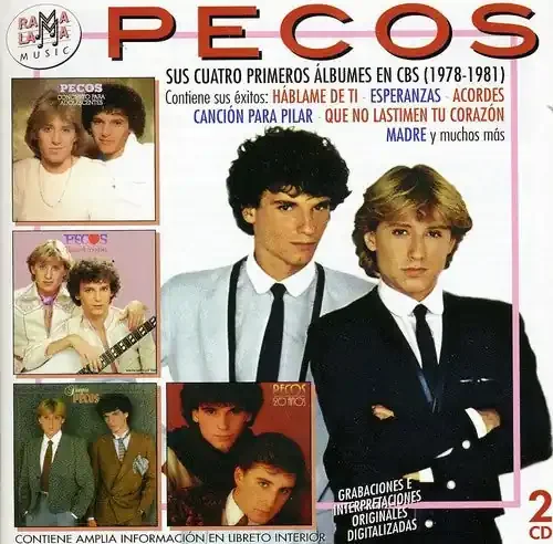 Pecos Sus Cuatro Primeros Albumes En CBS 1978-1981 – COMPACT DISCS