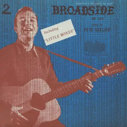 Pete Seeger Broadside Ballads, Vol. 2 – COMPACT DISCS