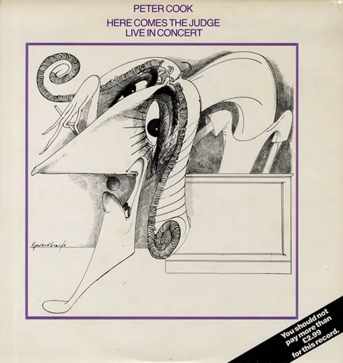 Peter Cook Here Comes The Judge UK Vinyl LP