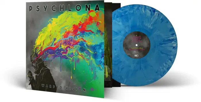 Psychlona – Warped Vision (Blk) (Blue) [Colored Vinyl] (Gate) [Limited Edition]