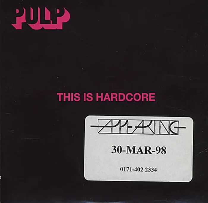 Pulp This Is Hardcore UK Promo CD album