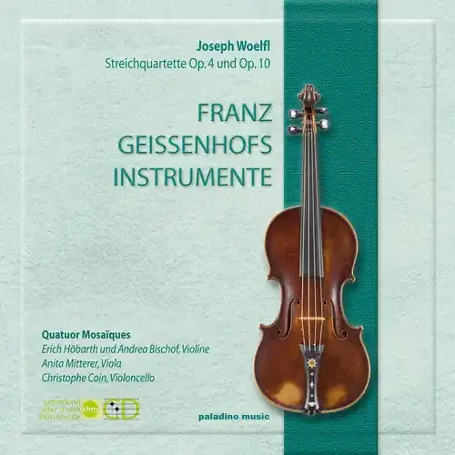 Quatuor Mosa ques Fraz Geissenhofs Instrumente – COMPACT DISCS