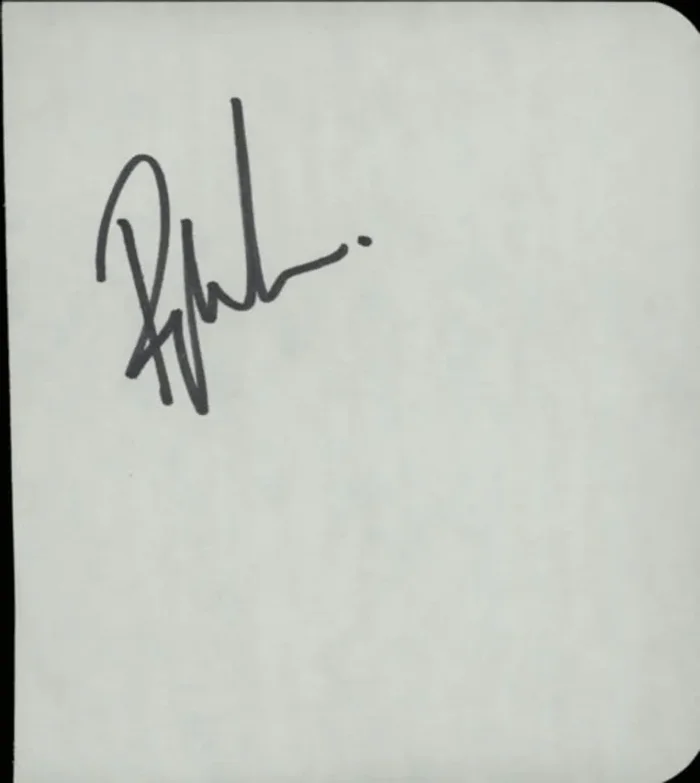 Ray Wilson Page From An Autograph Book UK Memorabilia