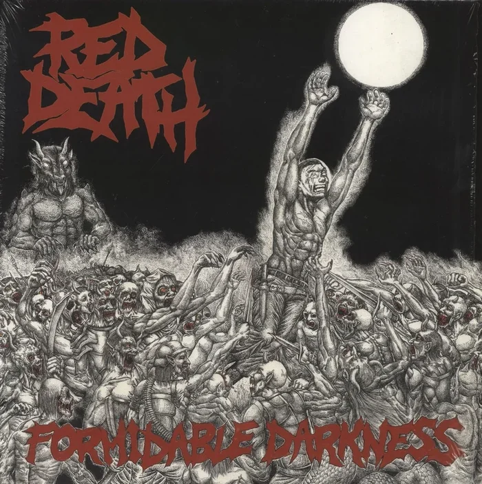 Red Death Formidable Darkness – Red Orange Swirl Vinyl US Vinyl LP