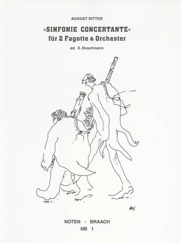 Ritter, August % Sinfonie Concertante – 2BSN/PN