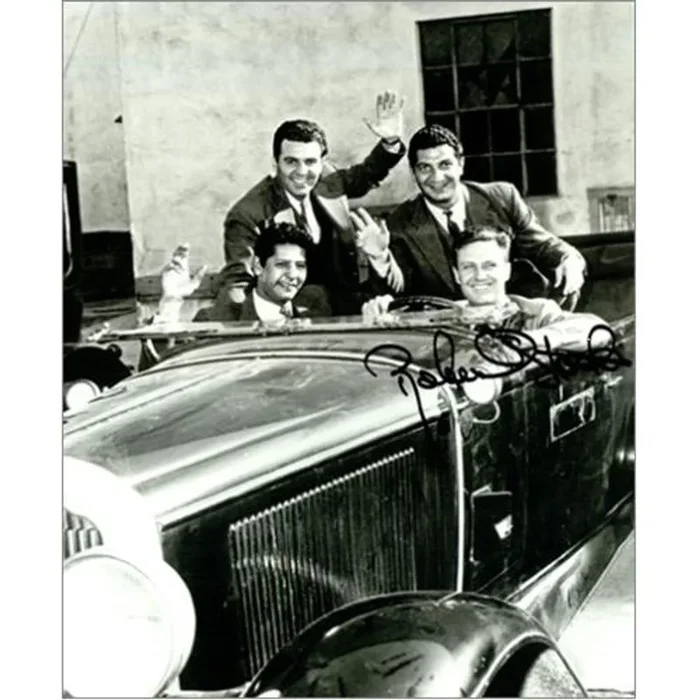 Robert Stack Autographed Publicity Photograph UK Promo Photograph