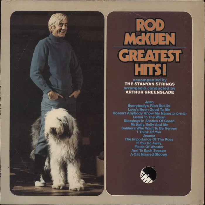 Rod McKuen Greatest Hits! UK Vinyl LP