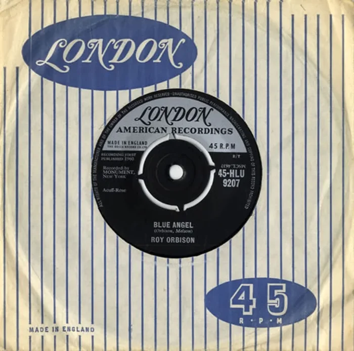 Roy Orbison Blue Angel UK 7 ” vinyl