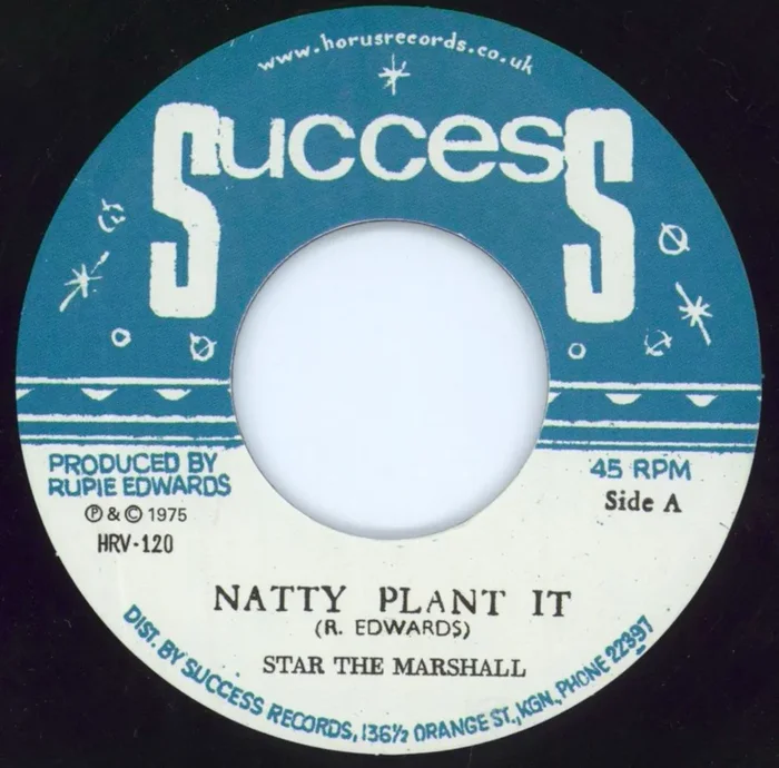 Rupie Edwards Natty Plant It UK 7 ” vinyl