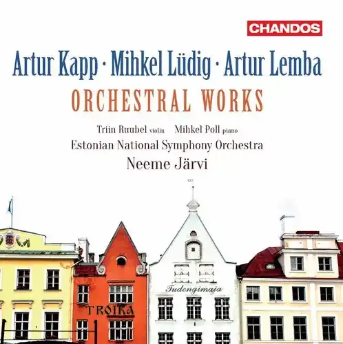 Ruubel Poll Estonian National Symphony Orchestra Jarvi Orchestral Works – COMPACT DISCS