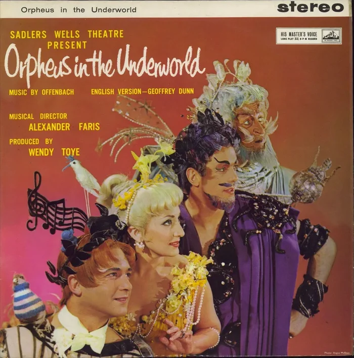 Sadler’s Wells Theatre Orpheus in the Underworld – 2nd UK Vinyl LP
