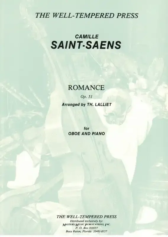 Saint-Saens, Camille % Romance, op. 51 – OB/PN