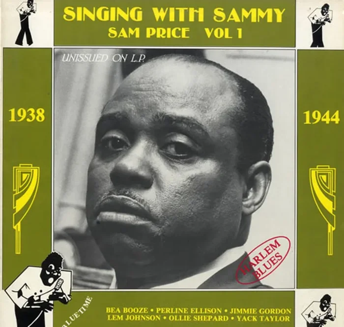 Sammy Price Singing With Sammy Vol. 1 Italian Vinyl LP