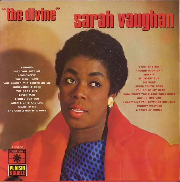 Sarah Vaughan The Divine French 2-LP vinyl set