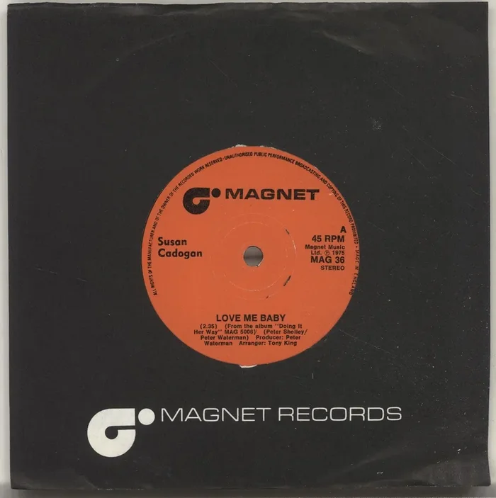 Susan Cadogan Love Me Baby UK 7 ” vinyl