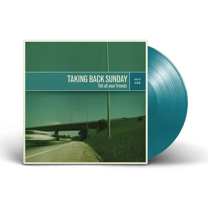 Taking Back Sunday Tell All Your Friends – National Album Day 2025 – Sea Blue Vinyl – Sealed UK Vinyl LP