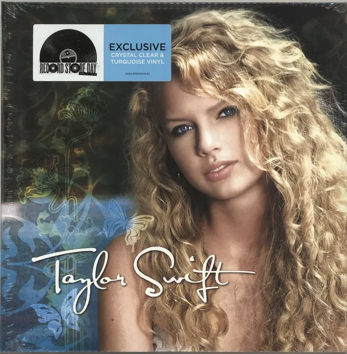 Taylor Swift Taylor Swift – RSD18 – Crystal Clear & Turquoise Vinyl – Sealed UK 2-LP vinyl set