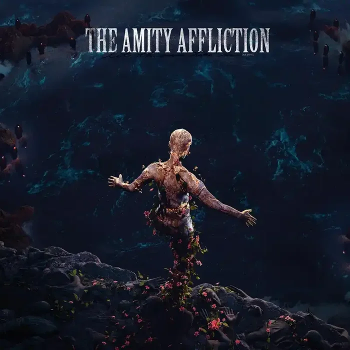 The Amity Affliction – Let The Ocean Take Me – (Redux) [Indie Exclusive White in Aqua Blue in Royal Blue LP]