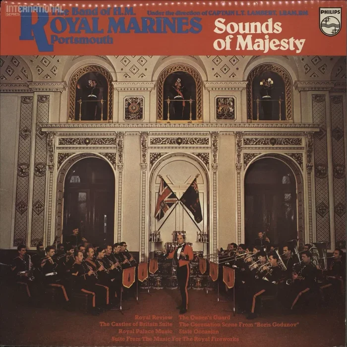 The Band Of H.M. Royal Marines Sounds Of Majesty UK Vinyl LP