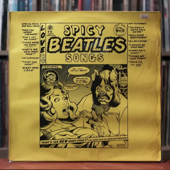 The Beatles – Spicy Beatles Songs – UK PRIVATE PRESS IN SHRINK 1985 TMOQ, VG/VG