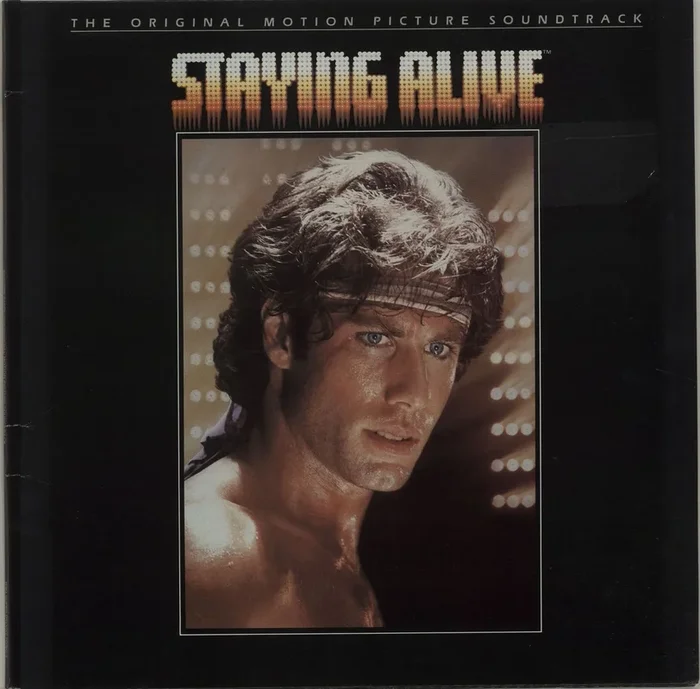 The Bee Gees Staying Alive UK Vinyl LP