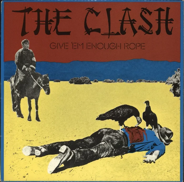 The Clash Give ‘Em Enough Rope – 1st UK Vinyl LP