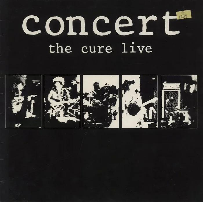 The Cure Concert – The Cure Live – EX UK Vinyl LP