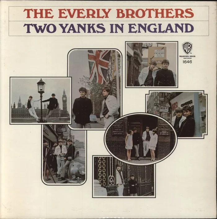 The Everly Brothers Two Yanks In England UK Vinyl LP
