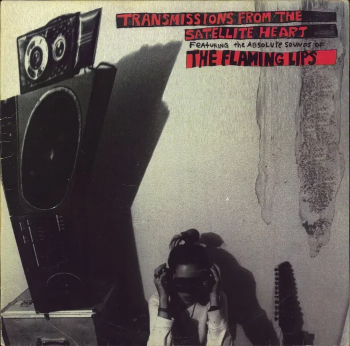 The Flaming Lips Transmissions From The Satellite – Orange Vinyl – EX US Vinyl LP