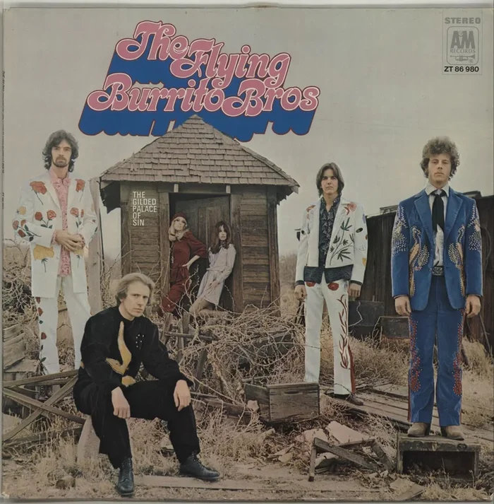 The Flying Burrito Brothers The Gilded Palace Of Sin Dutch Vinyl LP