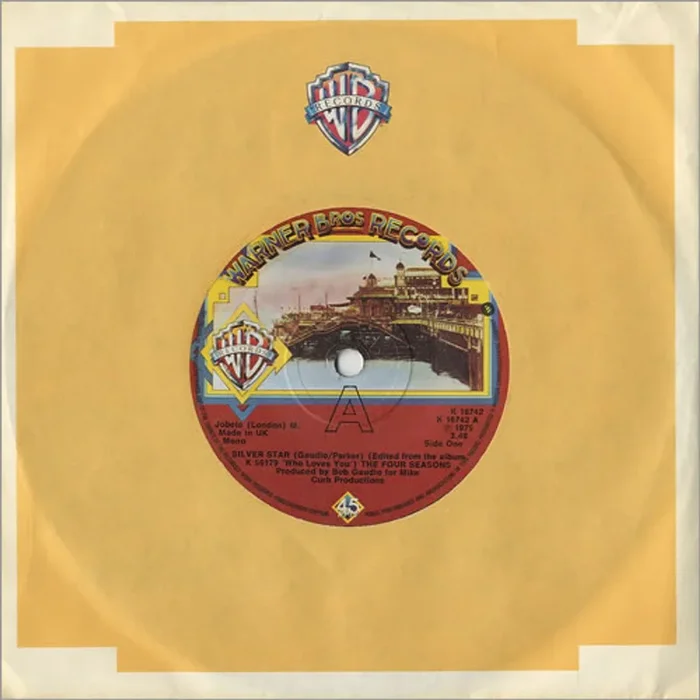 The Four Seasons Silver Star – Solid UK 7 ” vinyl