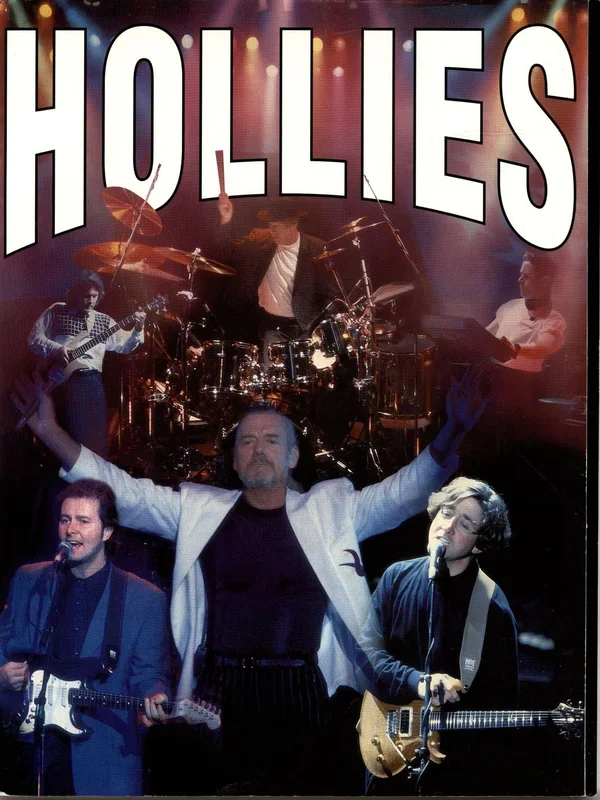 The Hollies 1994/95 Tour + Ticket Stub, Flyers UK Tour programme