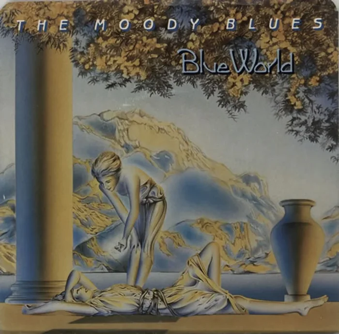 The Moody Blues Blue World Canadian 7 ” vinyl