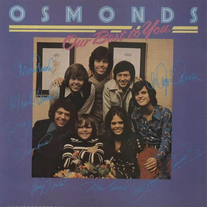 The Osmonds Our Best To You UK Vinyl LP