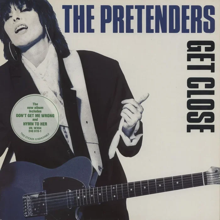 The Pretenders Get Close – Hype Stickered UK Vinyl LP
