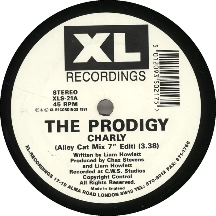 The Prodigy Charly UK 7 ” vinyl