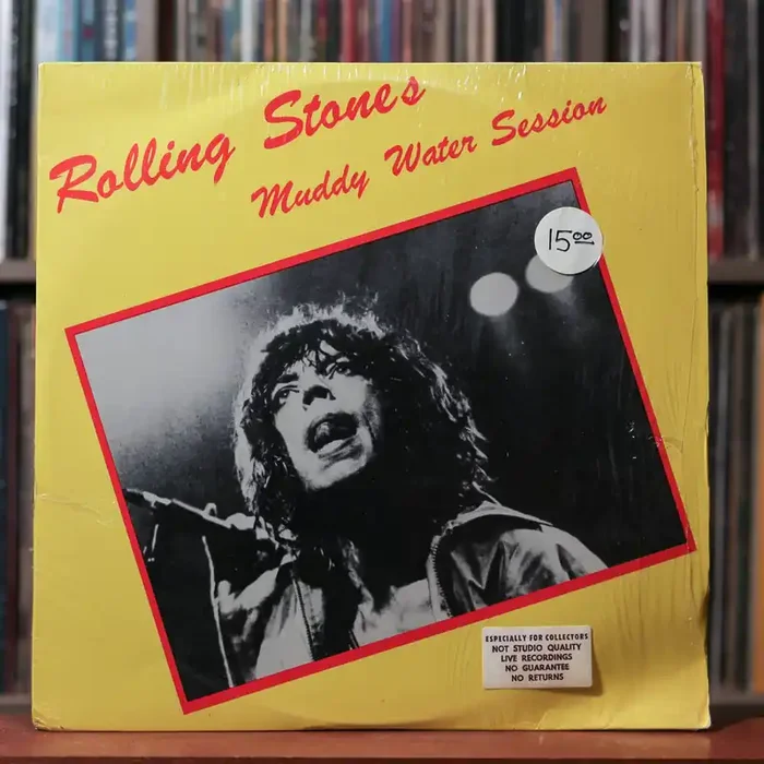 The Rolling Stones – Muddy Water Session – 2LP IN SHRINK 1973 Private press, VG/VG+