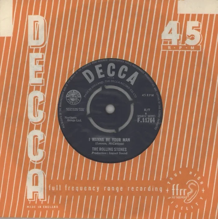 The Rolling Stones I Wanna Be Your Man – 1st UK 7 ” vinyl