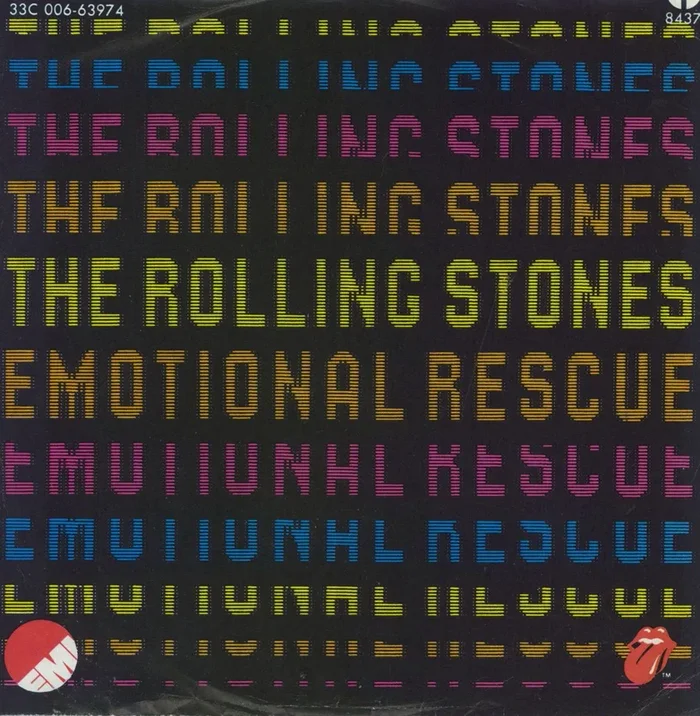 The Rolling Stones Rescate Emocional + P/S Mexican 7 ” vinyl