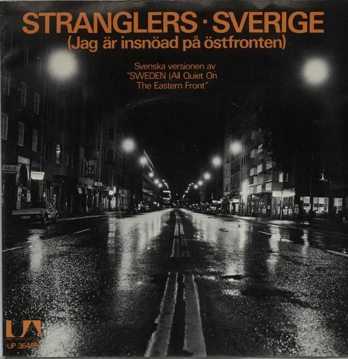 The Stranglers Sverige – Picture Sleeve Swedish 7 ” vinyl