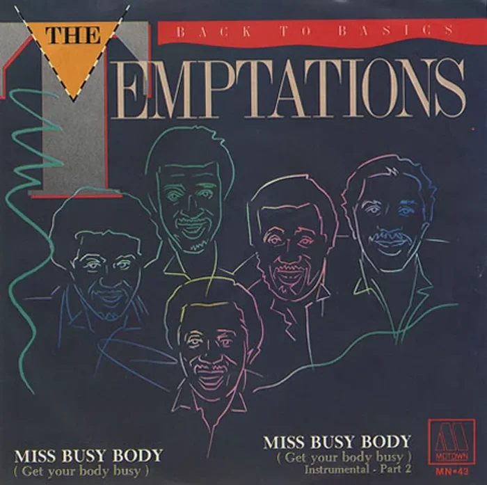 The Temptations Cuerpo Coqueto – Miss Busy Body [Get Your Body Busy] Mexican Promo 7 ” vinyl