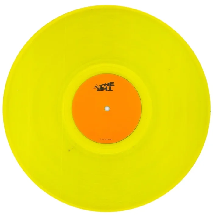 The The Uncertain Smile – Yellow Vinyl UK 12 ” vinyl