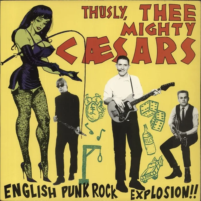 Thee Mighty Caesars English Punk Rock Explosion!! US Vinyl LP